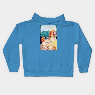 Hot Chocolate Poster Kids Hoodie